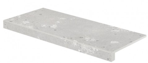 RAKO CASTONE DCF84856 cement 80x40 schodová tvarovka šedá