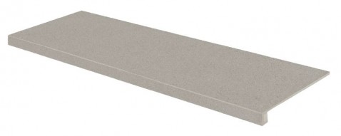 RAKO COMPILA schodová tvarovka DCFVF867 Taupe 120x30 šedobéžová v designu granitu