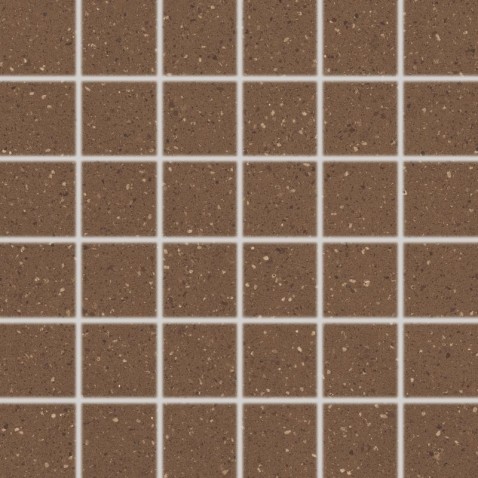 RAKO COMPILA mozaika DDM05869 Cotto 5x5 hnědočervená v designu granitu