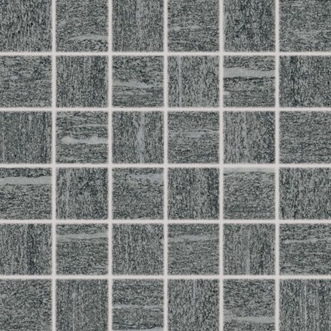 Mozaika Vals DDM05848 30x30 tmavě šedá RAKO